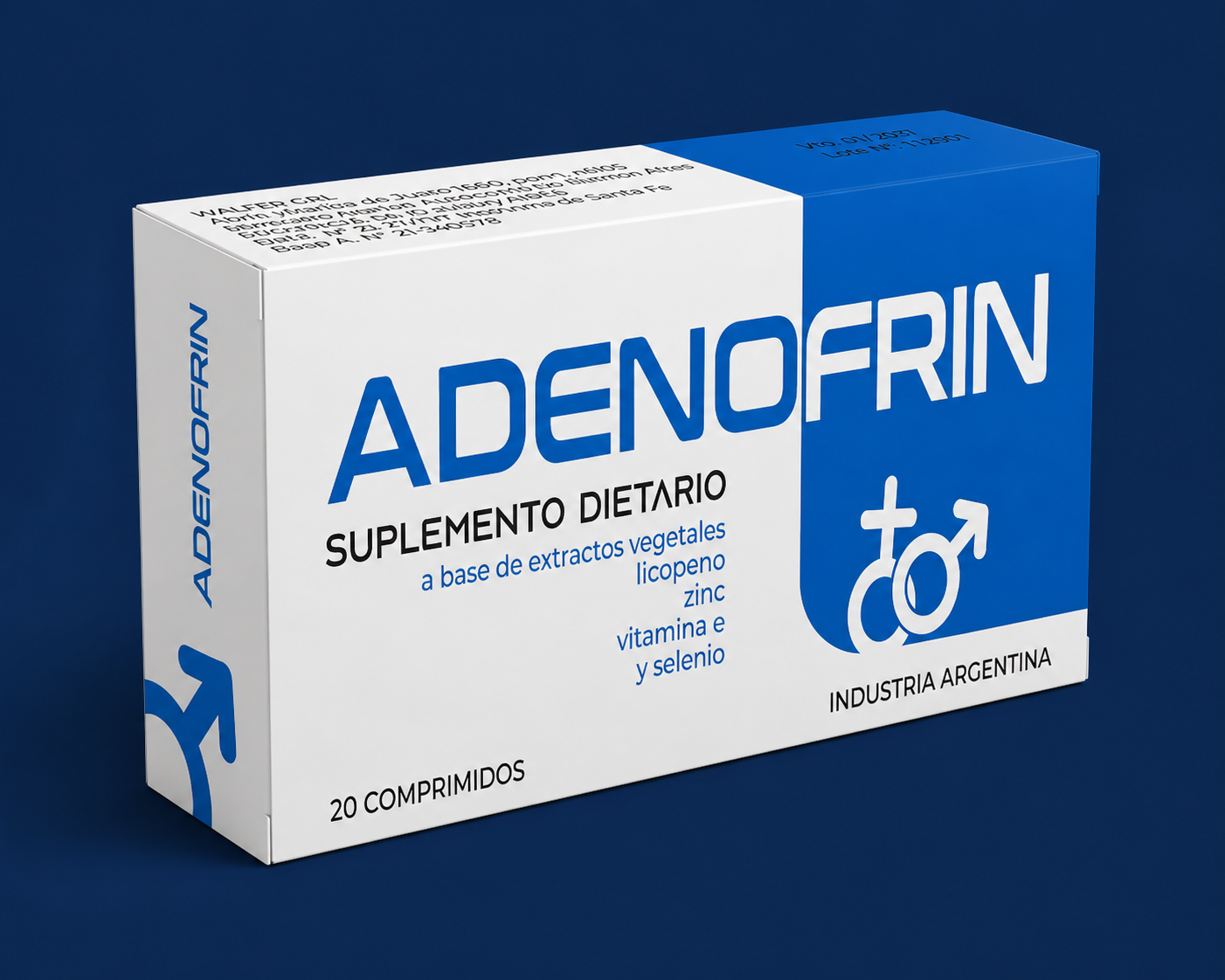 Adenofrin - Cápsulas de vitalidad masculina
